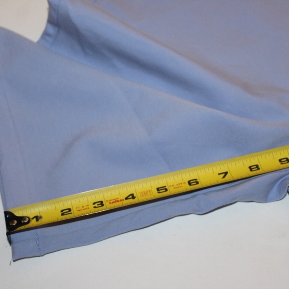 $148 Greyson Golf Mens Size 32 Sequoia Shorts Stretch Heron Blue Butter Soft - Picture 10 of 11